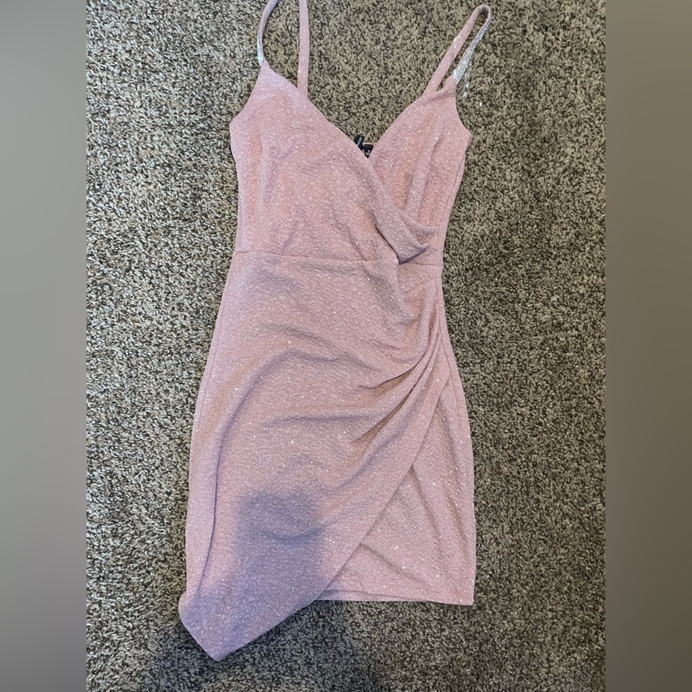 NWT Windsor sparkle wrap dress